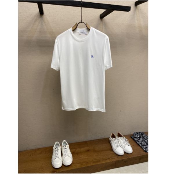 24/Burberry 男士時尚休閒短袖T恤