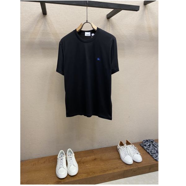 24/Burberry 男士時尚休閒短袖T恤