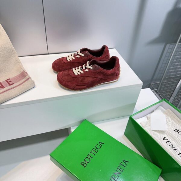 高品質出廠羊麂皮（薄底） Bottega Veneta 秋冬新色 反絨運動鞋老爹鞋休閒鞋(OOWAY)